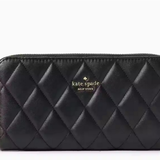 O00015 Kate Spade Carey Large Continental Wallet Black